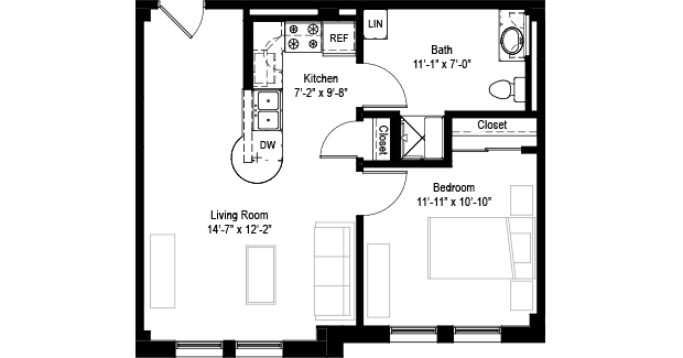Guest Suite Floor Plan