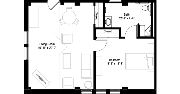 Guest Suite Floor Plan